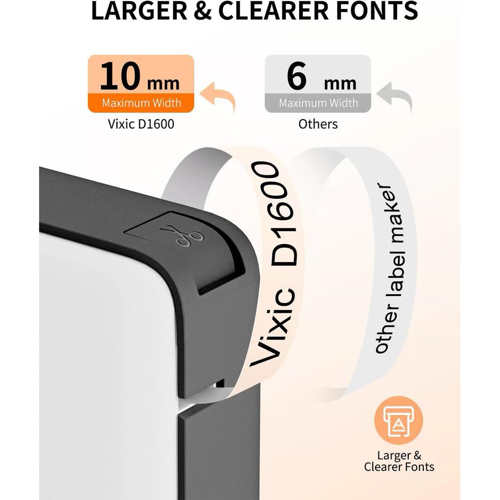 portable mobile phone bluetooth label printer thermal transfer label machine ribbon printer