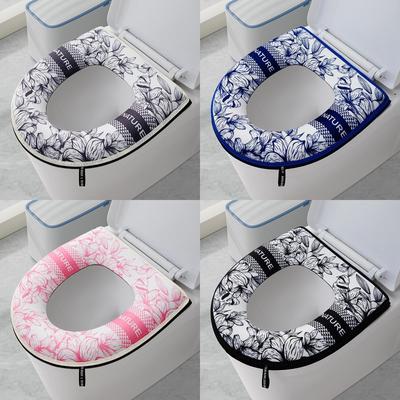 Waterproof Toilet Seat Cushion Four Seasons Universal Toilet Seat Cushion Household Toilet Seat Cover