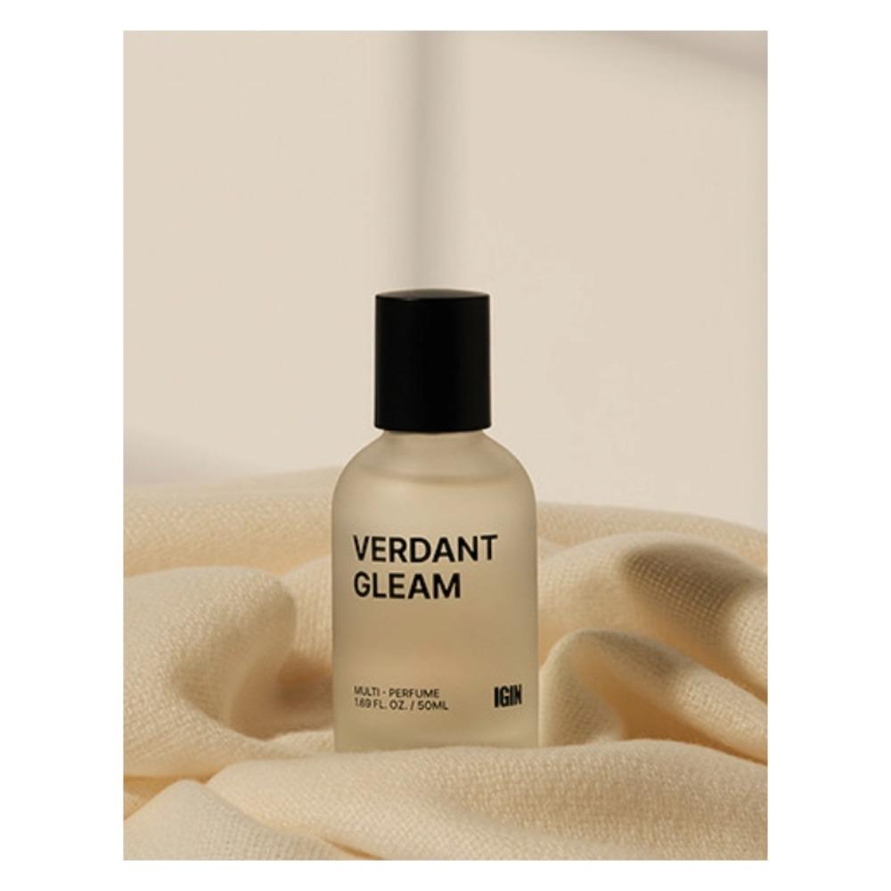IGIN Verdant Gleam Multi Perfume 50ml Fruity Musk Scent Fabric Room Spray