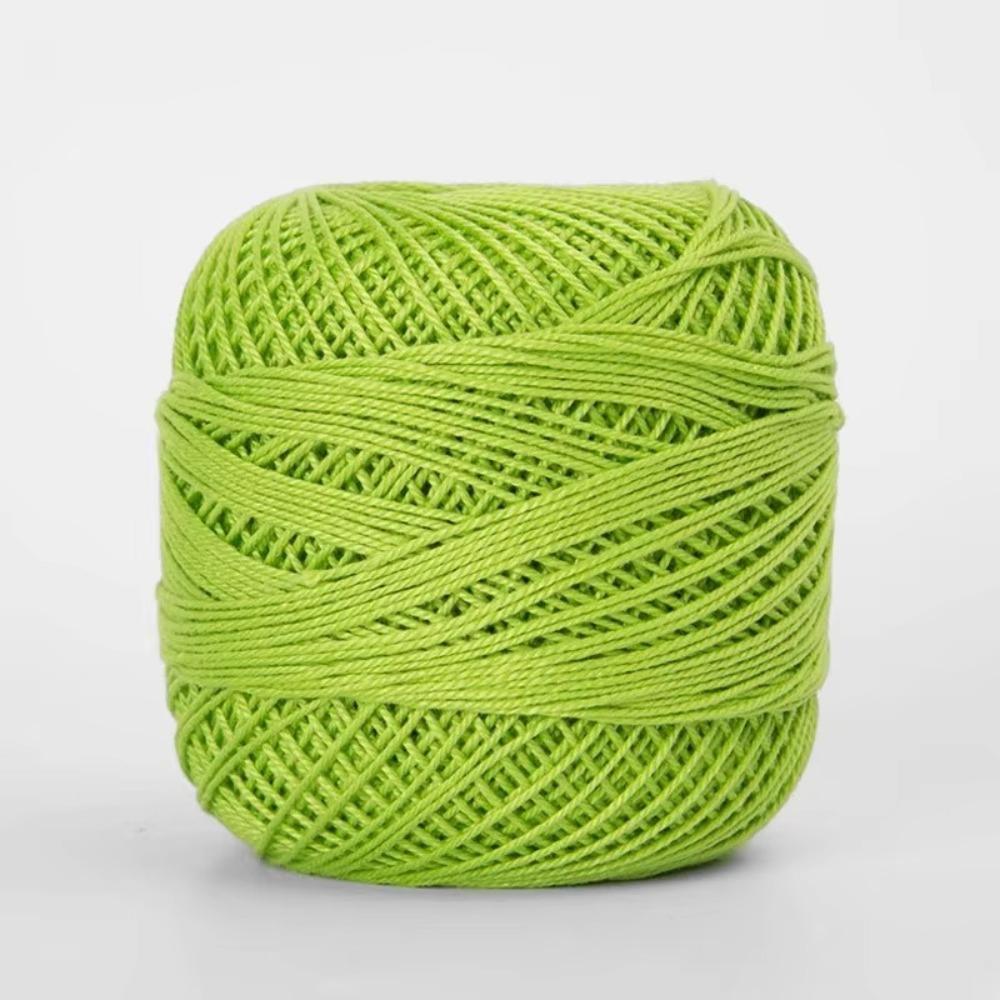 Solid Color Crochet Thread Size 3 Sewing Thread Handmade Thread Embroidery Thread