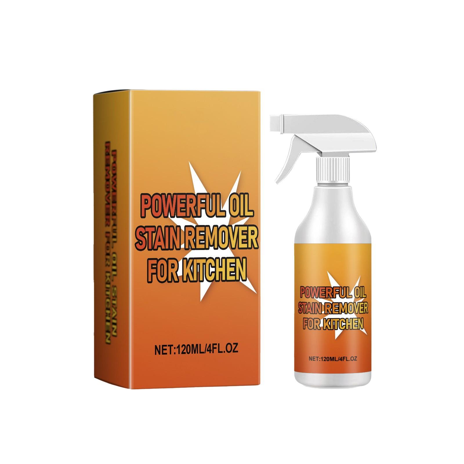 

Пена для удаления масляных пятен на кухне Средство для удаления масляных пятен с кухонной вытяжки Кухонный очиститель 120 мл One Size жёлтый