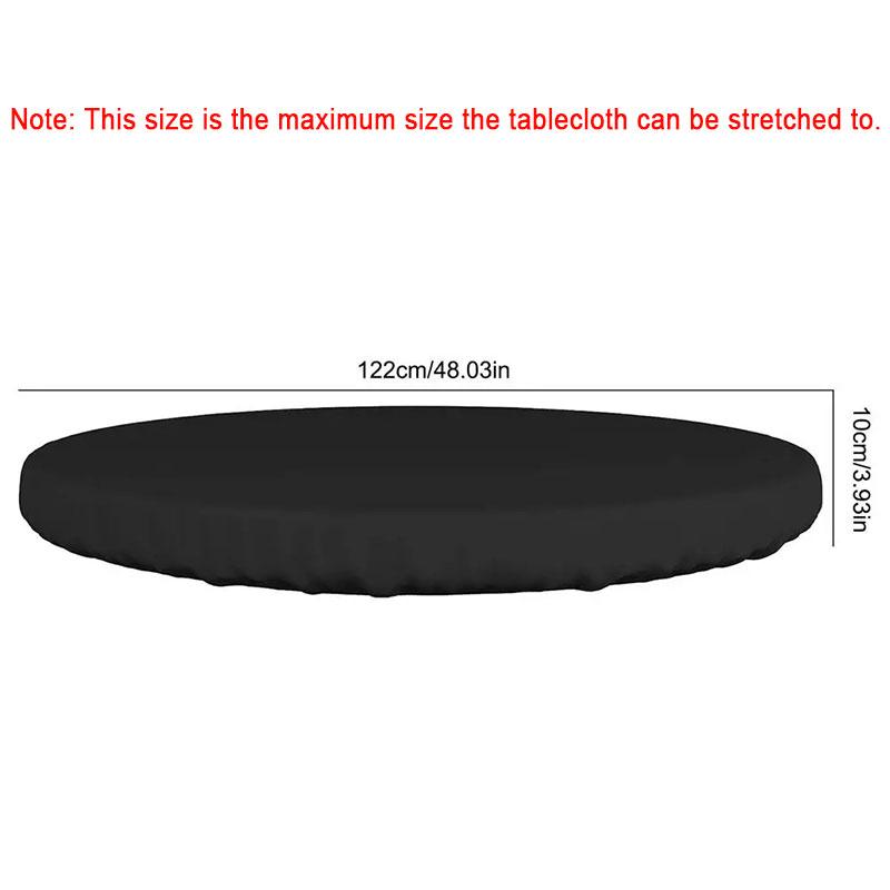 

Round Table Rain Cover Outdoor Garden Furniture Waterproof Sun-Proof Protection Garden Patio Rain Covers Oxford Fabric Lining