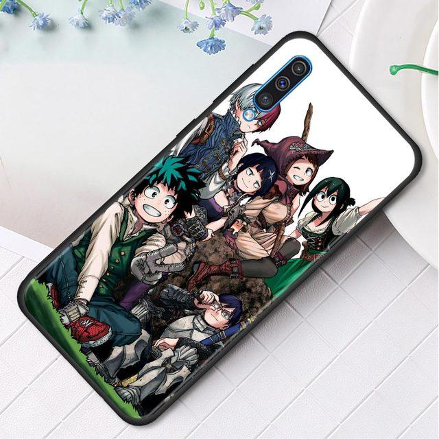 My Hero Academia Silikon Handyhülle für Samsung Galaxy A50 A70 A10 A20e A30 A40 A20s A10s A10e A80 A90 A60 A30s Cover Shell