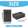 12Pcs Black Small Jewelry Gift Boxes 3.19x2.03 Inch Bracelet  Earring Packaging Boxes With Lids Bowknot for Easter Valentines Day Jewelry Display