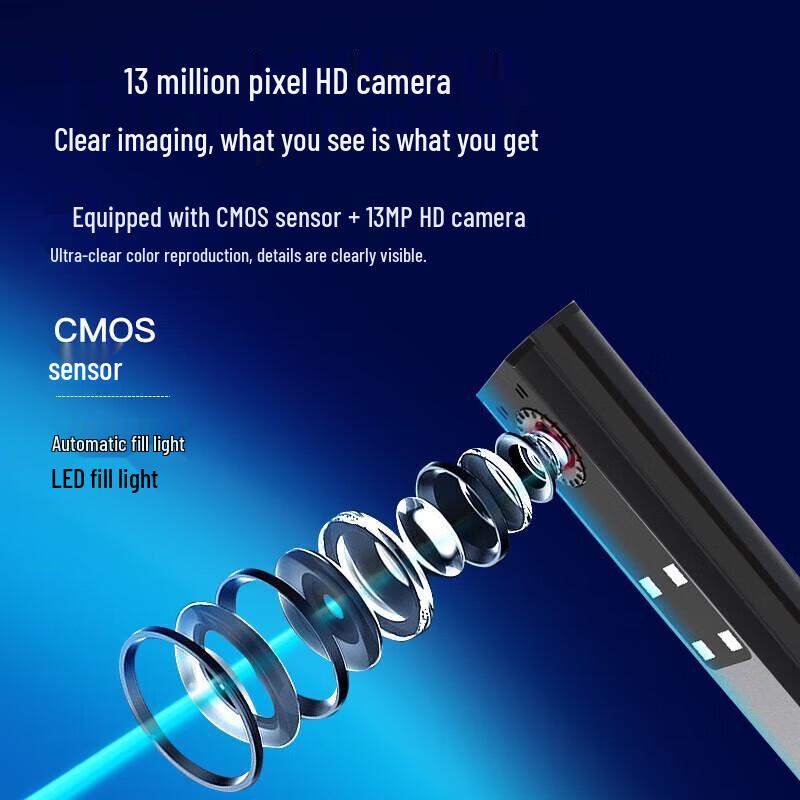 GEPADE Y-1303S-HW A3 Document Camera with 13MP Auto-Focus & WiFi