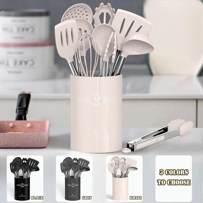 Umite Chef Silicone Kitchen Cooking Utensil Set, 43 pcs Spatula Set , Non-stick Heat Resistant - Best kitchen Cookware Set