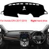 כיסוי לוח מחוונים לרכב להונדה CRV 2017 2018 2019 Dash Mat Pad Dash Board כיסוי שטיח אוטומטי שמש DashMat סטיילינג לרכב