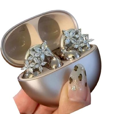 Sikre metallklips-tilbehør for hodetelefoner 4-8 mm diameter Sklisikker Lang DIY Tilpasningsløsning