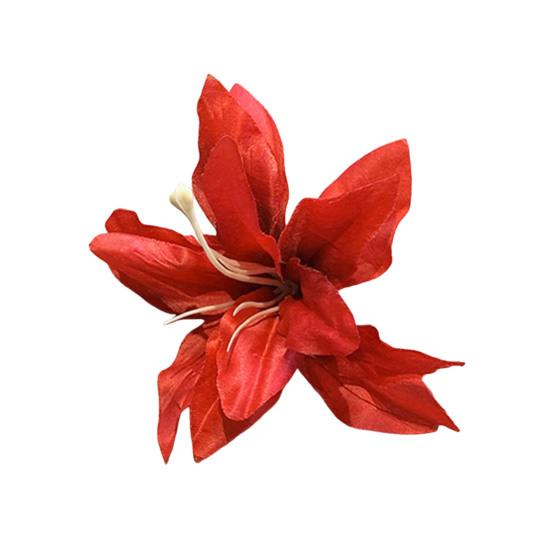 Spinka do włosów damska z bezpiecznym chwytem, realistyczny wzór kwiatowy, klips do włosów, nieblaknący, lekki, dekoracyjne akcesoria do włosów