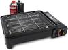 Portable Outdoor Smokeless Gas Grill for Camping and Barbecue with Cassette Gas Stove and Meat Rack
