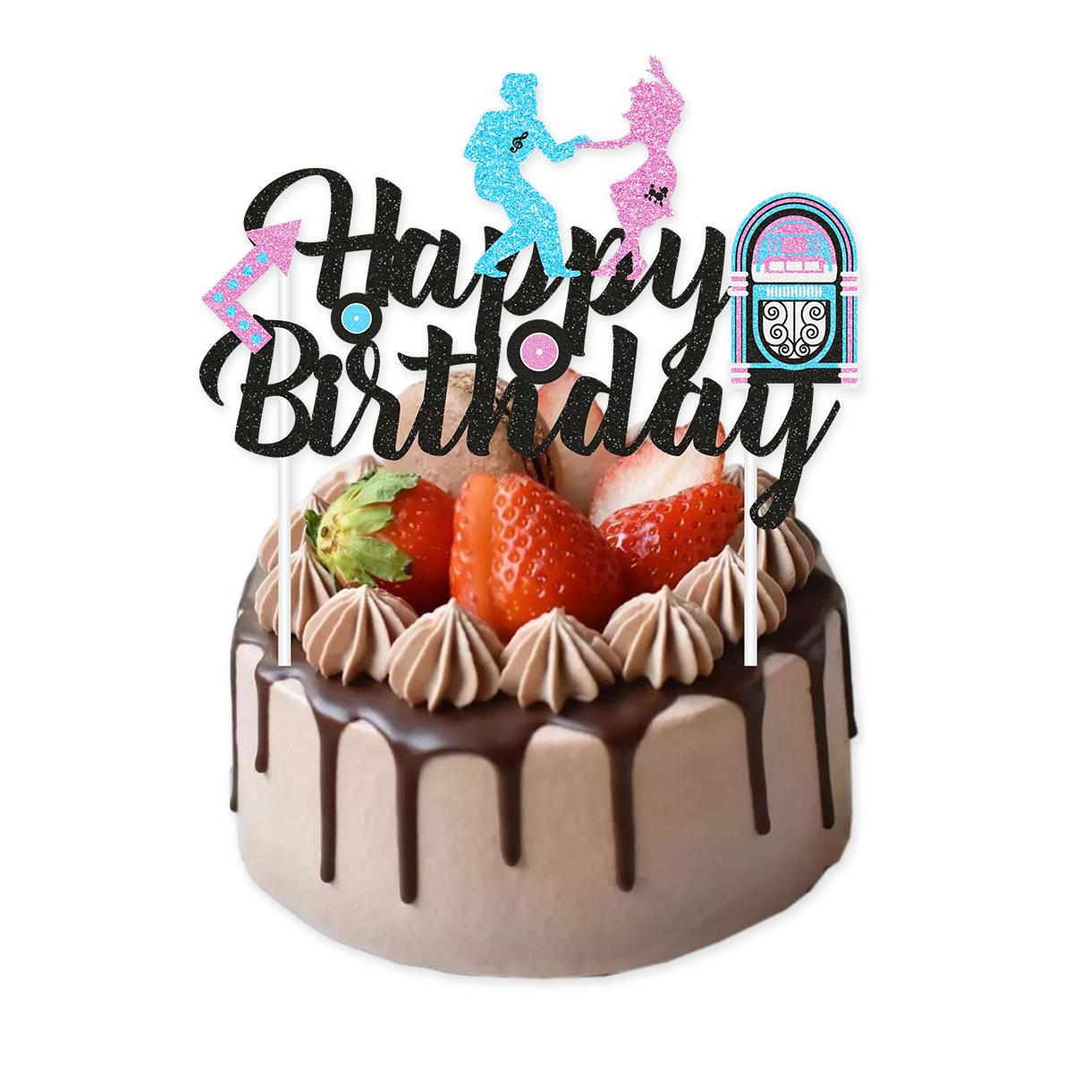 

1950S Cake Decoration Cake Plug Baking Cake Arrangement Cake Plug 1950s big power strip