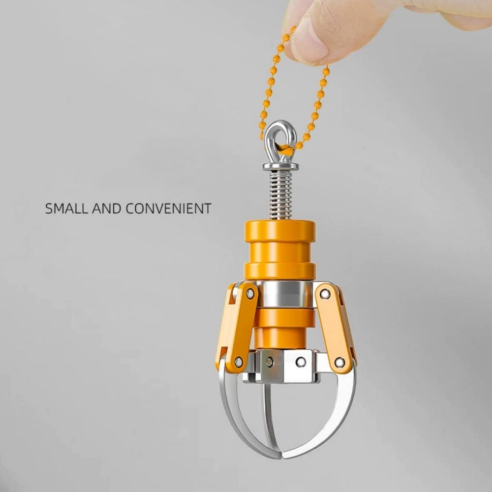 Kreativní Mini automat s chapačem Klíčenka Pro Ženy Plastový Materiál Uchopovač na konečky Prstů Přívěsek na Tašku Dívky Klíčenka Šperk N908