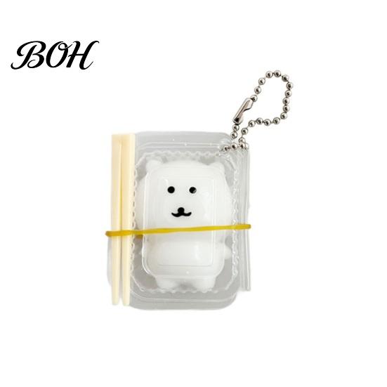 Bear Sensory Toy 1/2/3Pcs Stress Relief with Clear Box & Chopsticks, Cartoon Bento Squeeze Toy, Slow Rising for Anxiety Reduction Rebound