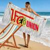 1. FC Union Berlin Strandtuch, Großes Weiches Schnelltrocknendes Handtuch für Strand Camping Schwimmen