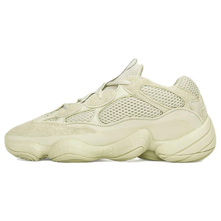 

Adidas Originals Yeezy 500 Supermoon Yellow Замшевая ткань Ретро Низкий верх Кроссовки для папы Унисекс кроссовки Бежевый DB2966-2022 36