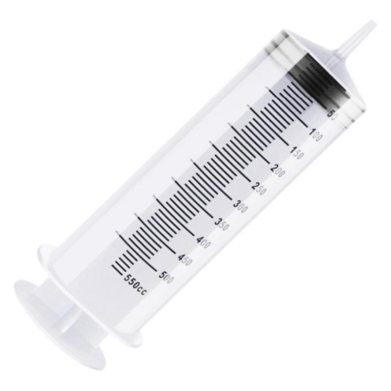 Large Capacity Wide-Mouth Plastic Syringe for Industrial and Household Use
