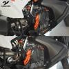 890 Adventure Motorcycle Aluminum Side Flanks Protector Heel Plates Protective Cover Guard FOR 790 890 Adventure Adv R S