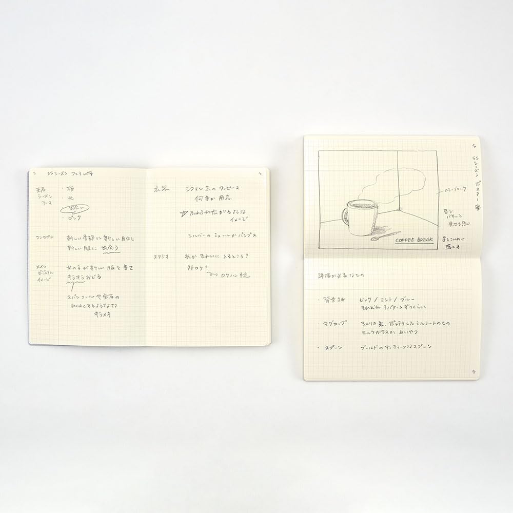 Daigo Notizbuch Notizbuch Nummer B5 Gitter Schwarz R1787 isshoni.