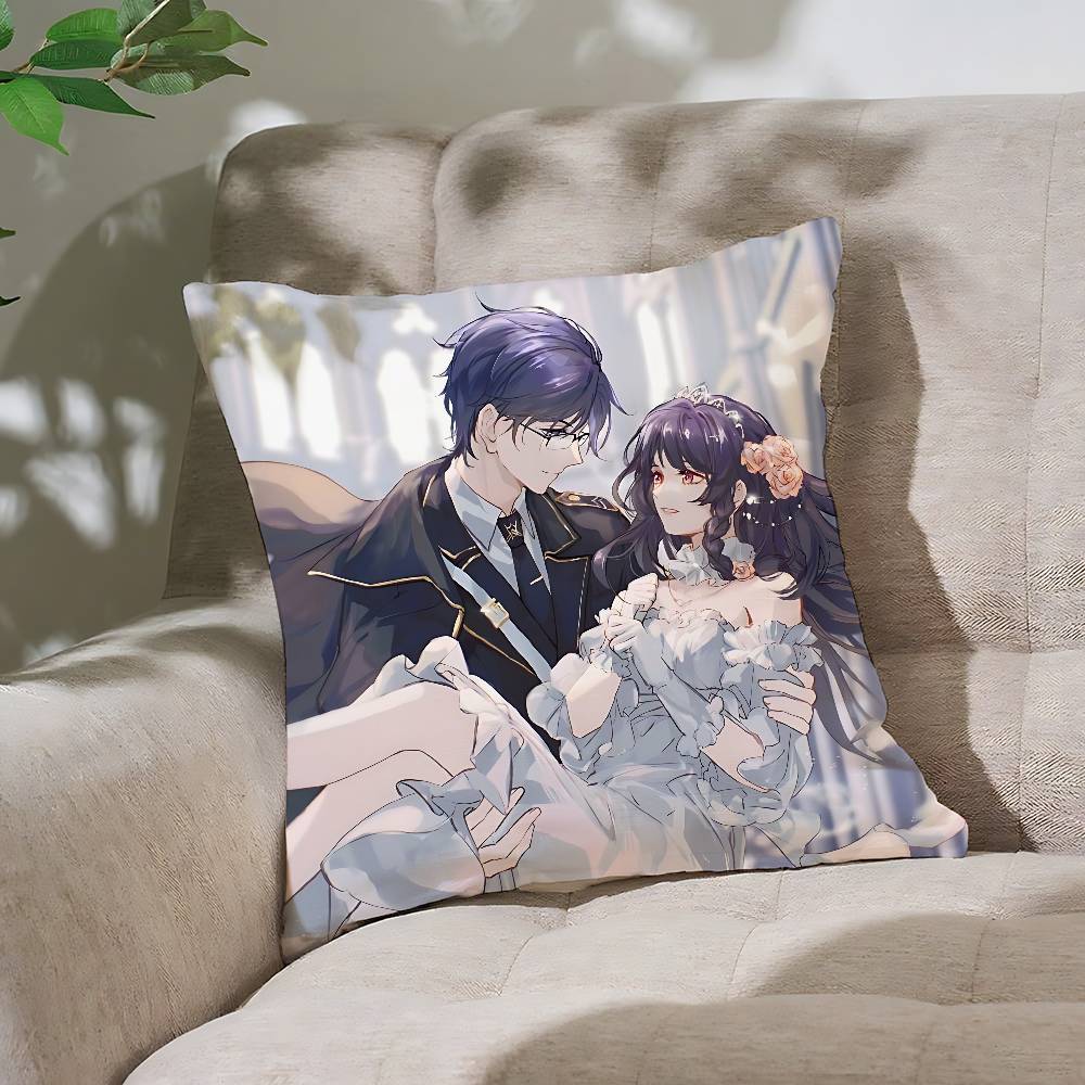 Japan S-Sympathy K-Kiss Game Pillow Case Cushion Cover Soft Cute Throw Pillow Case For Car Sofa Pillowcase Polyester With Zipper