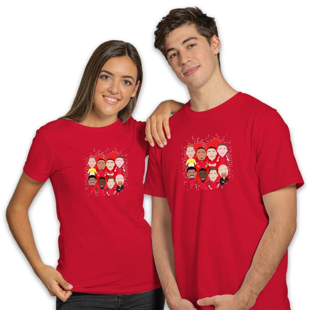 Forest 2025-26 Vector Heroes Adult Red T-Shirt tshirt S-XXXL Nottingham Nottm S
