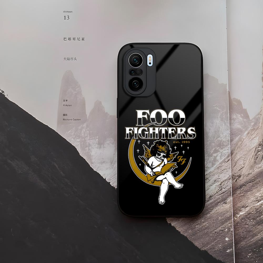 Foo Fighters Rock Music Phone Case Tempered Glass For Xiaomi 15 14 12 Lite Pro 13 11t Lite POCO M6 M5 X6 X5 X3 F5 F6 Pro Cover