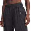 Under Armour Solid Color Elastic Waist Mid-Rise Outdoor Sports Pants Women Pants 6009567-016