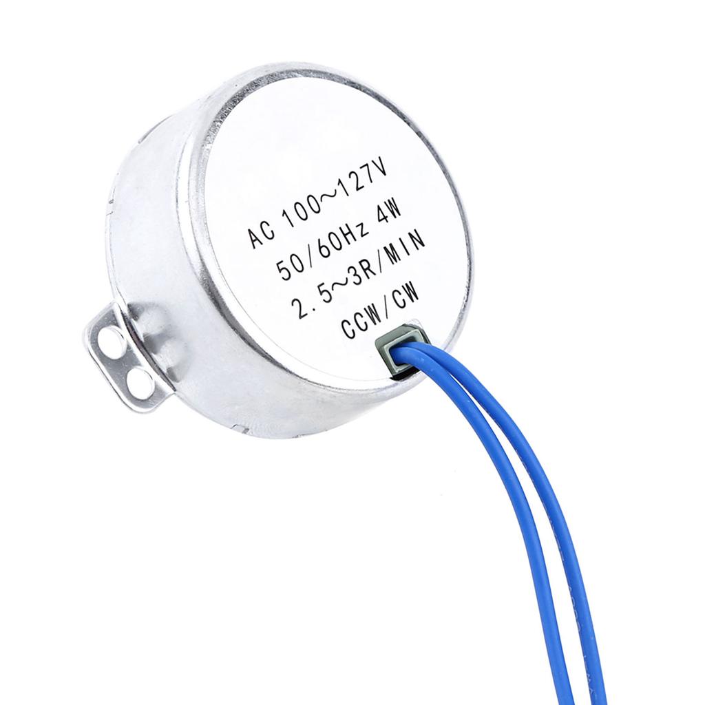 1ks AC 100127V 4W Synchrónny Motor 5060Hz CCWCW Prevodový Motor