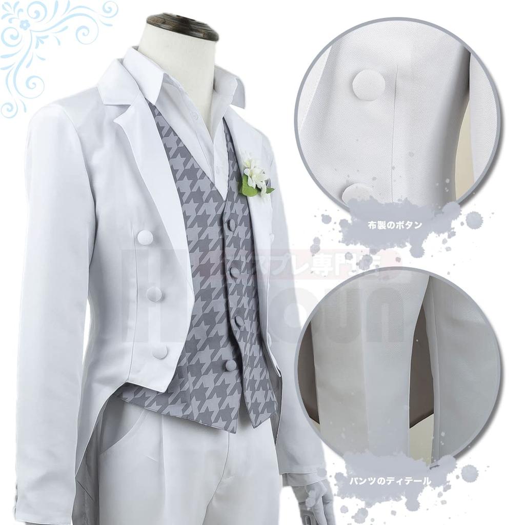 Bulloku Original Art Exhibition Series Seishiro Tuxedo Suit Cosplay Costume Cosplay Halloween Costume Anime Holiday Gift Unisex XL Size [HOLOUN]