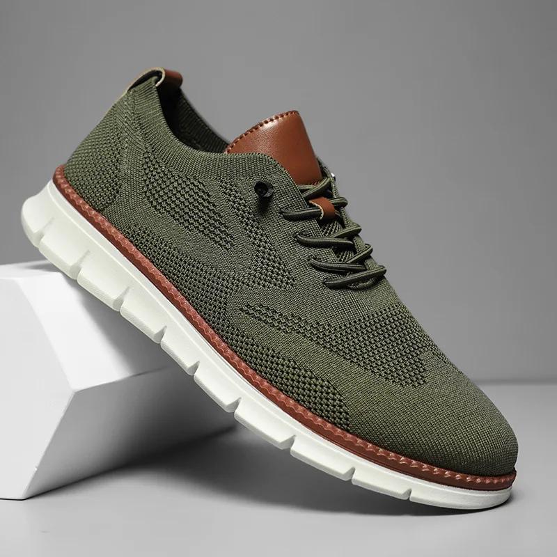 

Дизайнерские новые мужские кроссовки, горячая распродажа, модные дышащие универсальные повседневные туфли, большой размер 39-48, нескользящие, амортизирующие спортивные кроссовки 48 армия зеленый