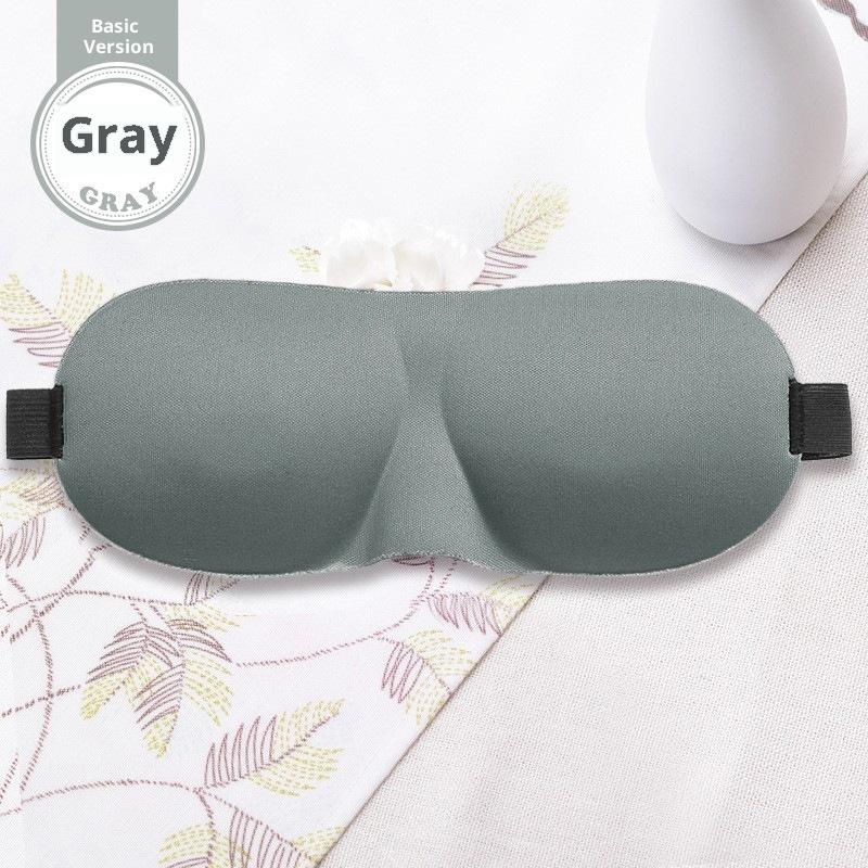 Custom Logo Comfortable Breathable 3D Contoured Foam Eyemask 100% Blackout Eye Mask for Sleeping with Adjustable Strap
