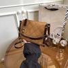 Neue Damentasche Retro Umhängetasche kleine quadratische Tasche Damen beliebt modische Textur Schulterhandtasche Tide