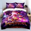N Ninja Games Pattern Duvet Cover Set Digital Print Colorful Polyester Bedding With Zipper Closur For Kids Gifts