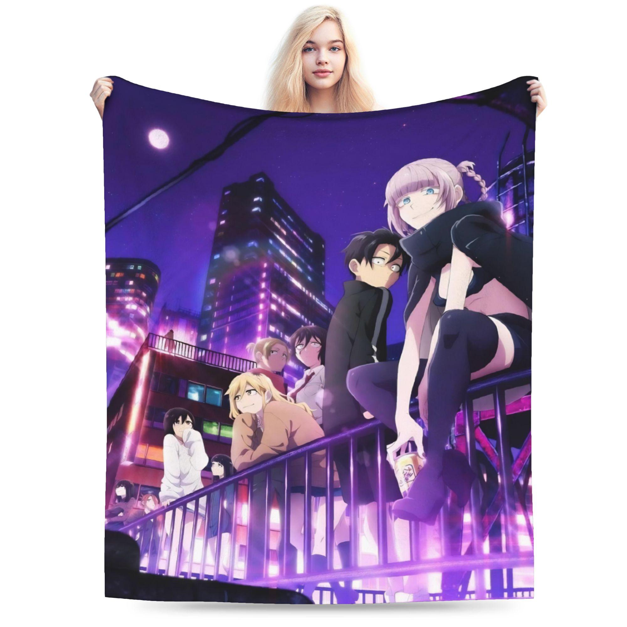 

Call of the Night Mange Warm Soft Blankets Students Plush Throw Blanket Funny Outdoor Flannel Bedspread Sofa Bed Cover 75x90cm