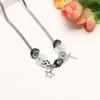 Zinc Alloy Star Crucifix Design Necklace Adjustable Lightweight Bracelet Punk Jewelry Piece For Various Occasions
