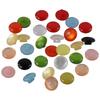 130 PCS Colorful Sewing Buttons Mushroom Mixed Color Resin Buttons Crafting Shirt Buttons  Shirt
