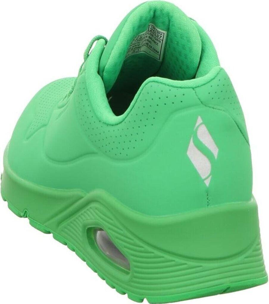 Skechers Uno - Stand On Air Женские кроссовки зеленого цвета