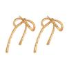 Versatile High-End Bow Design Earrings for Women - Elegant Luxury Fashion Studs