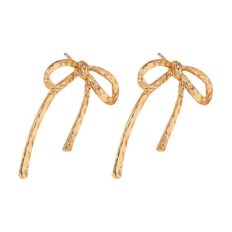 Versatile High-End Bow Design Earrings for Women - Elegant Luxury Fashion Studs