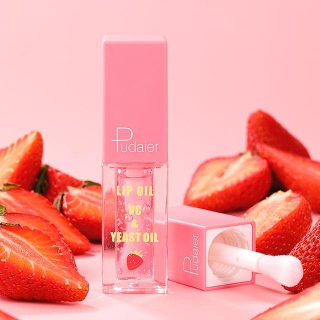 Pudaier - Clear Moisturizing Fruit Lip Oil - 4 Types 03# Avocado - 4.5g