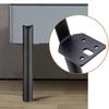 4pcs Furniture Legs Mounted Style Furniture DIY Replacement Feet Coffee Table Feet Metal Furniture Leg for Sofa Cabinet Side