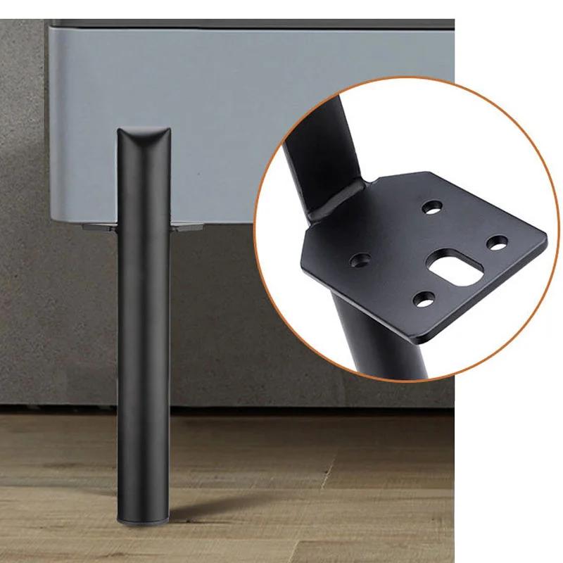 4pcs Furniture Legs Mounted Style Furniture DIY Replacement Feet Coffee Table Feet Metal Furniture Leg for Sofa Cabinet Side