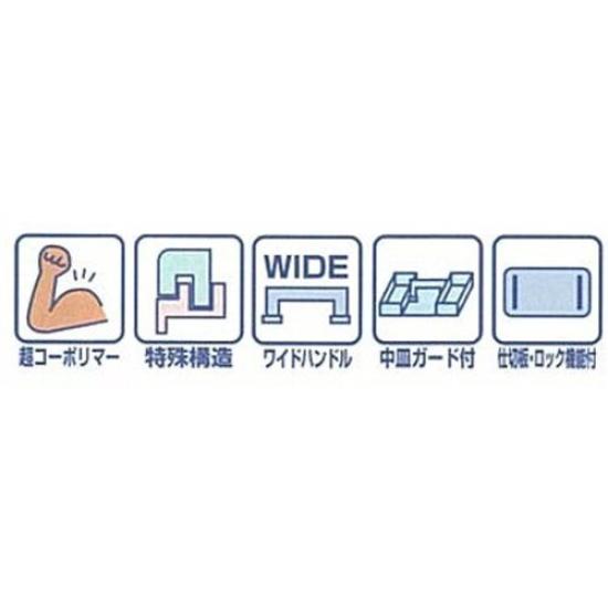 Ringstar Super Box Auto Stoßstangen Material Blau x B243 x SW-450 [L450 H210mm]