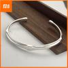 100% Solid 925 Sterling Silver Retro Bracelet for Women Men Vintage Handmade  Narrow Simple Bracelet Birthday Gift