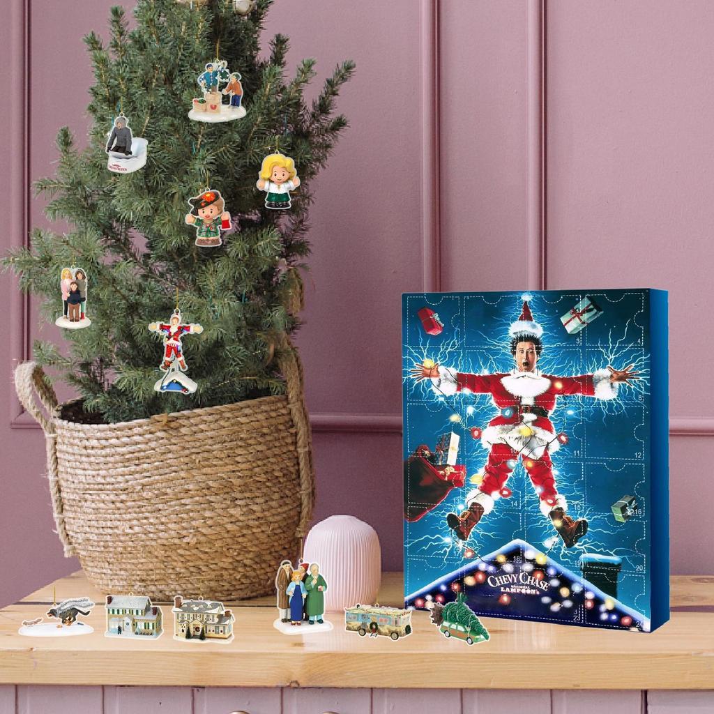 Advent Calendar Contains 24 Gifts, Cute Figures Doll Advent Calendar, Countdown Calendar With Surprise Toys,  Collectible Figures Gift For Kids
