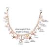 Lightweight Bag Accessory Shell Starfish Imitation Pearls Key Ring For Purse Or Phone Handmade Purse Accessories