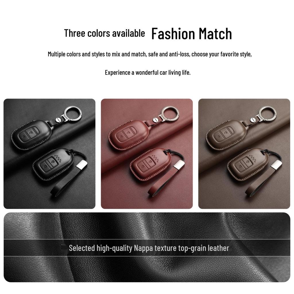 Key Case for Honda Avancier, Accord, CR-V, Civic, Haoying, Elysion with Buckle