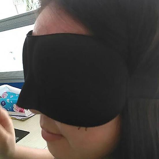Travel Sleep Eye Mask 3D Memory Foam Padded Shade Cover Sleeping Blindfold