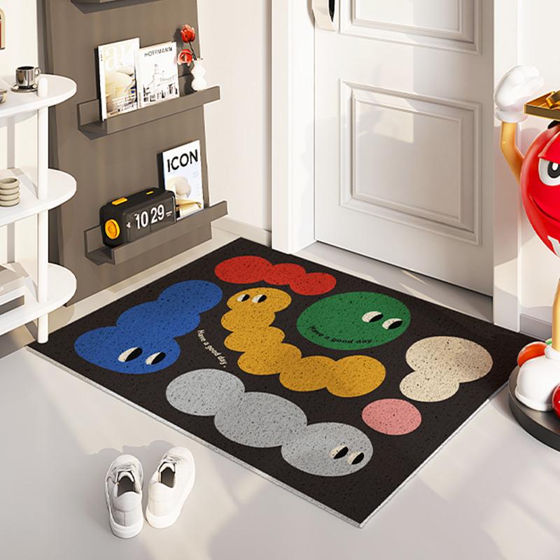 

Entrance Door Mat Colorful Pattern Creativity Kitchen Non-Slip Anti-dirty Mats Area Rug Household Modern Rugs Foot Mat Alfombra 45x75cm