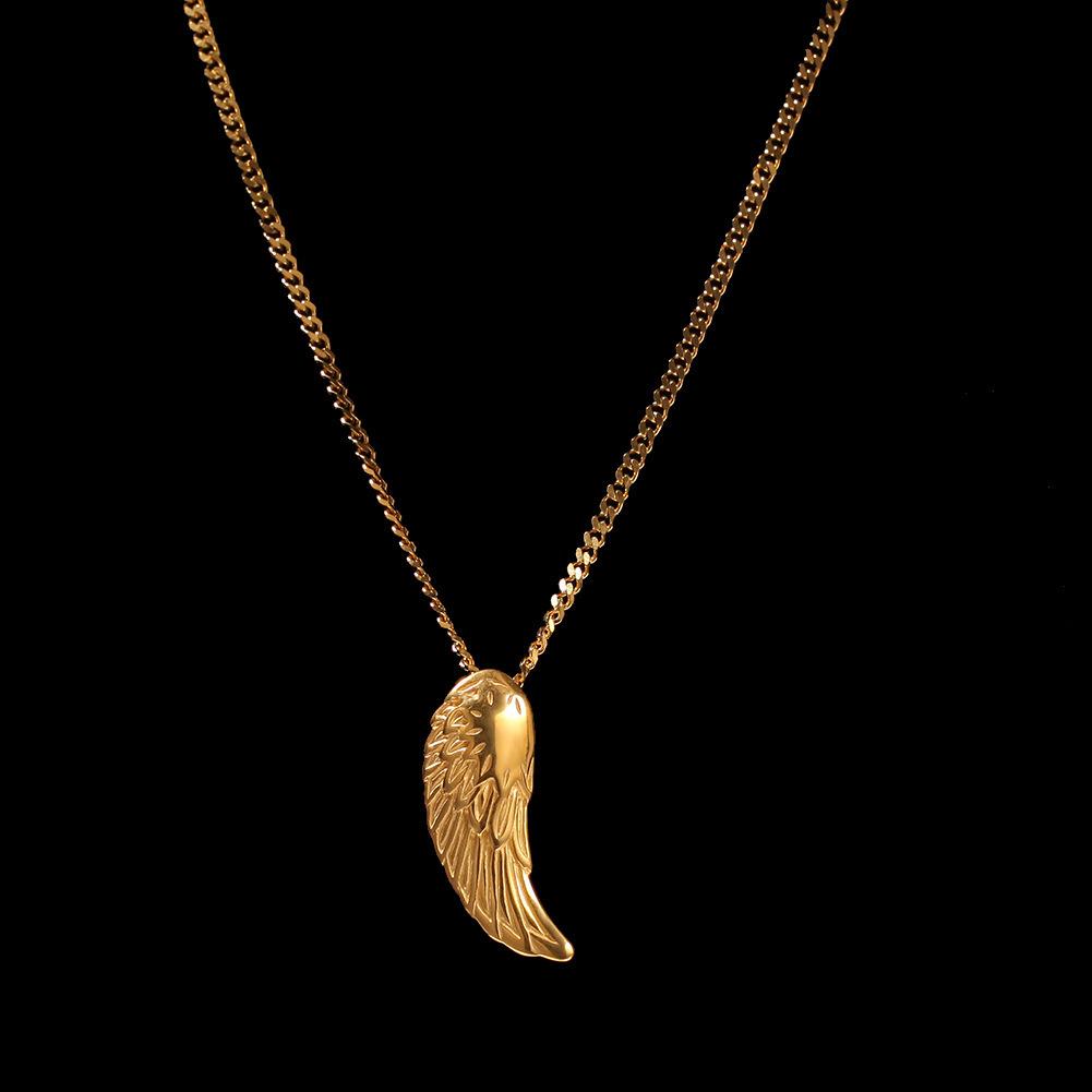 

Stainless Steel Hip Hop Pendant Necklace for Men , Long Chain Fashion Jewelry Accessory 24 inch option 1 золотой