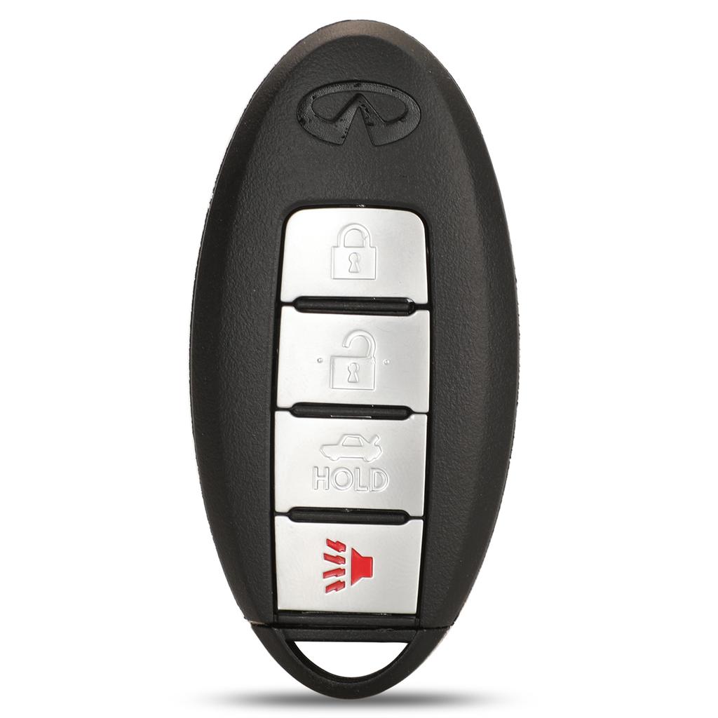 jingyuqin 3/4 Buttons Remote Key Shell Cover Case For Infiniti G25 G35 G37 Q60 FX35 FX37 QX70 FX50 Smart Key